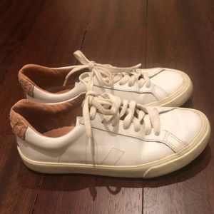 Veja Esplar White Sneaker Beige accent size 6
